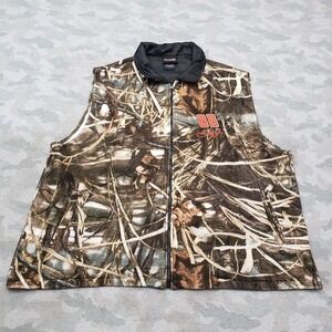 Dale Earnhardt Jr. Chase Vest Mens XL Green Camo Hunting Nascar #88 Full Zip